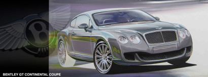 BENTLEY GT PAINTING